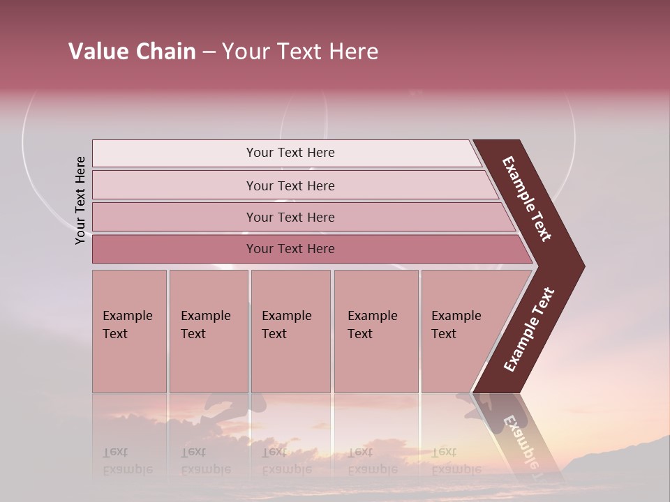 A Couple Of People Flying Through The Air PowerPoint Template