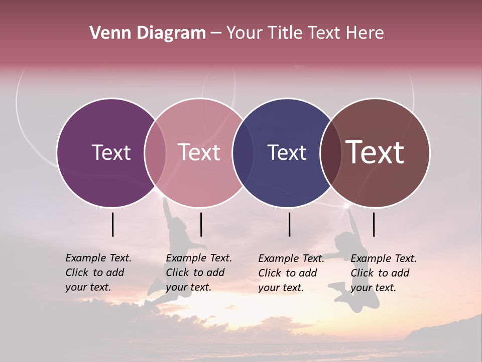 A Couple Of People Flying Through The Air PowerPoint Template