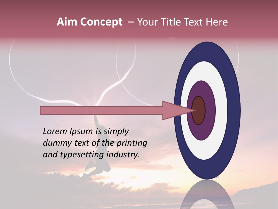 A Couple Of People Flying Through The Air PowerPoint Template