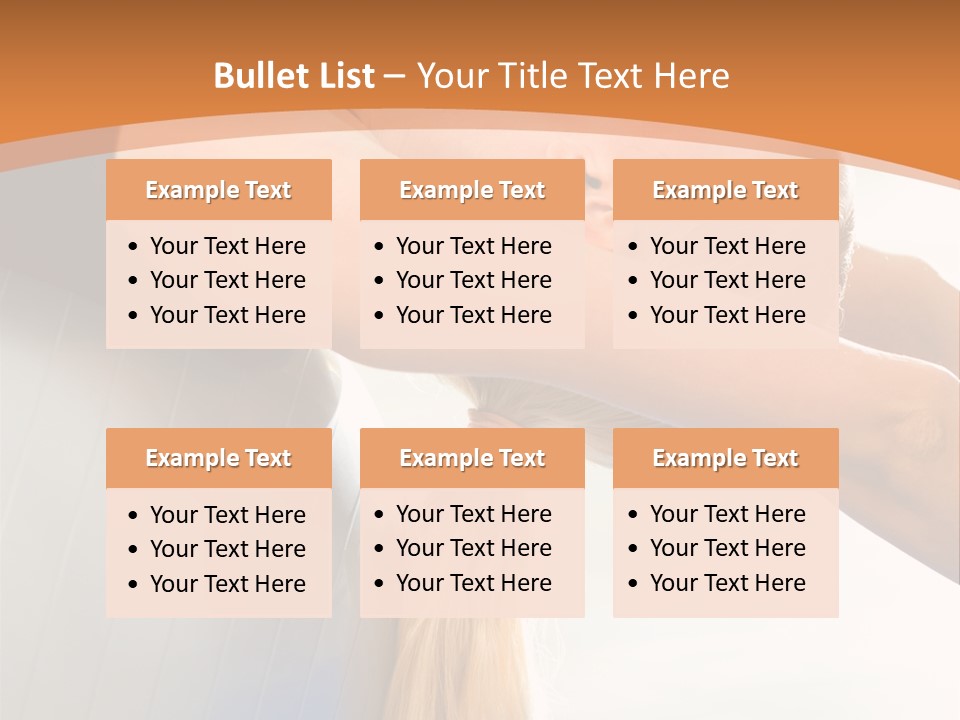 A Woman Doing Yoga On A Blue Mat PowerPoint Template