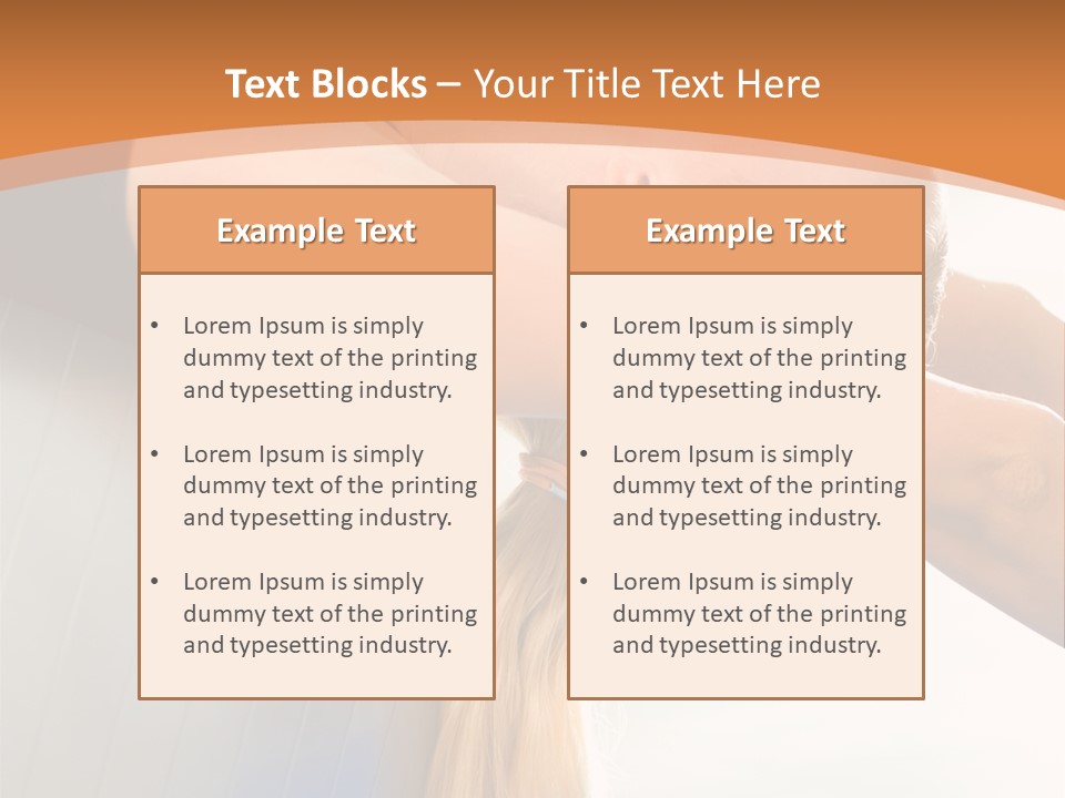 A Woman Doing Yoga On A Blue Mat PowerPoint Template