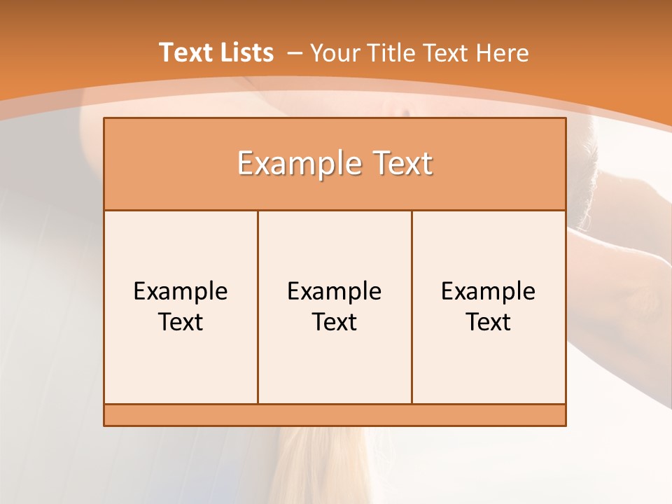 A Woman Doing Yoga On A Blue Mat PowerPoint Template