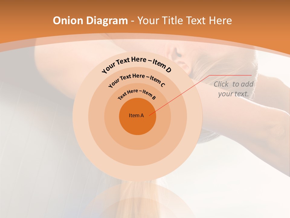 A Woman Doing Yoga On A Blue Mat PowerPoint Template