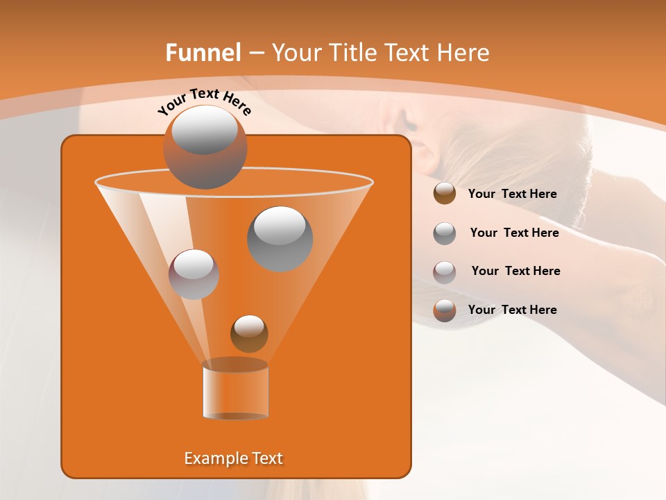 A Woman Doing Yoga On A Blue Mat PowerPoint Template