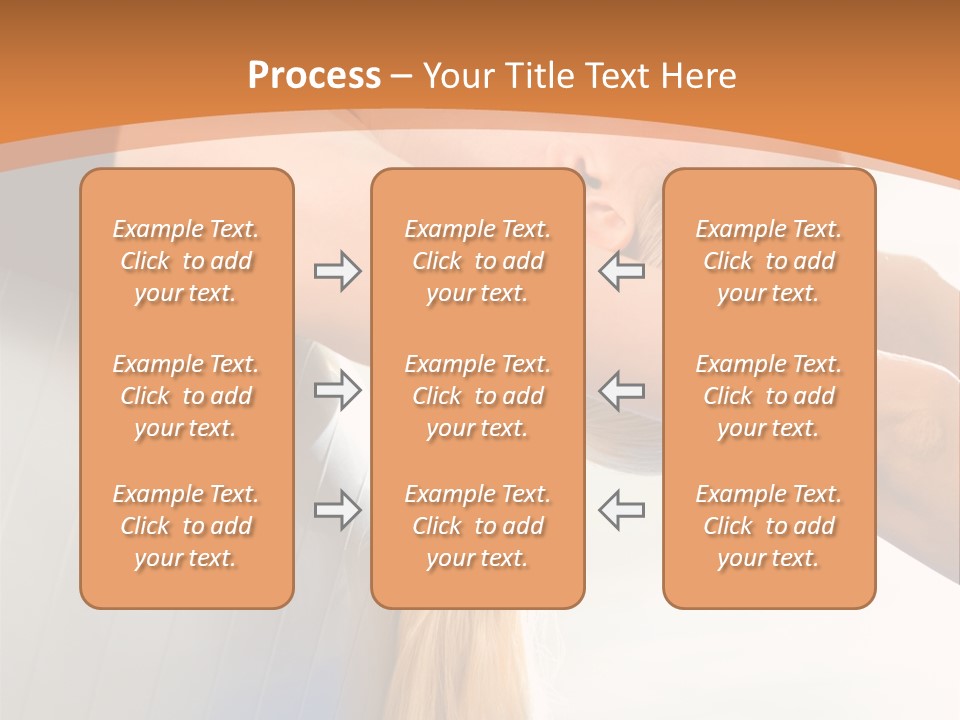 A Woman Doing Yoga On A Blue Mat PowerPoint Template