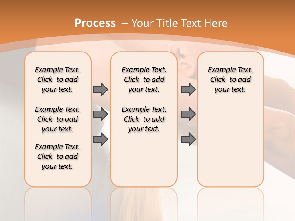 A Woman Doing Yoga On A Blue Mat PowerPoint Template