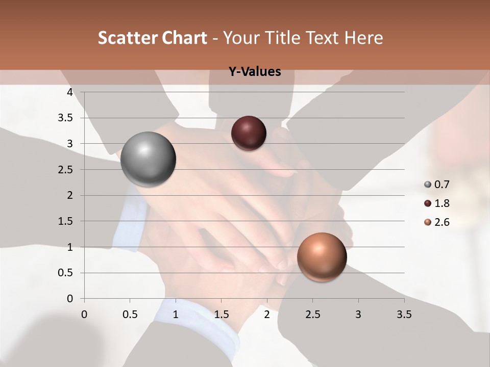 A Group Of People Holding Hands In A Circle PowerPoint Template