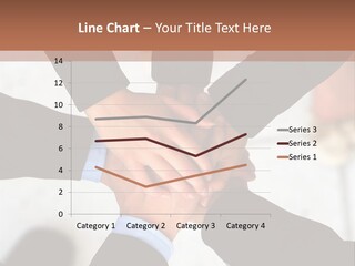 A Group Of People Holding Hands In A Circle PowerPoint Template