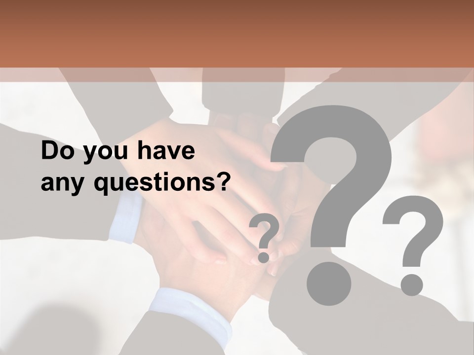 A Group Of People Holding Hands In A Circle PowerPoint Template