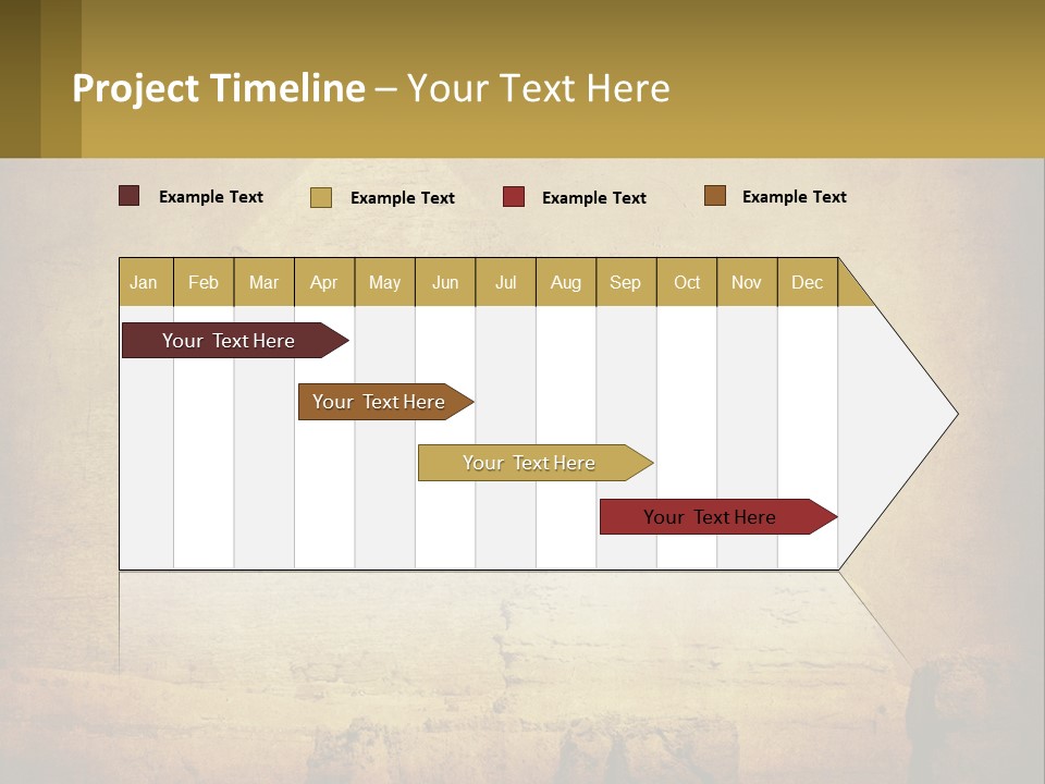 A Picture Of An Egyptian Statue With A Pyramid In The Background PowerPoint Template