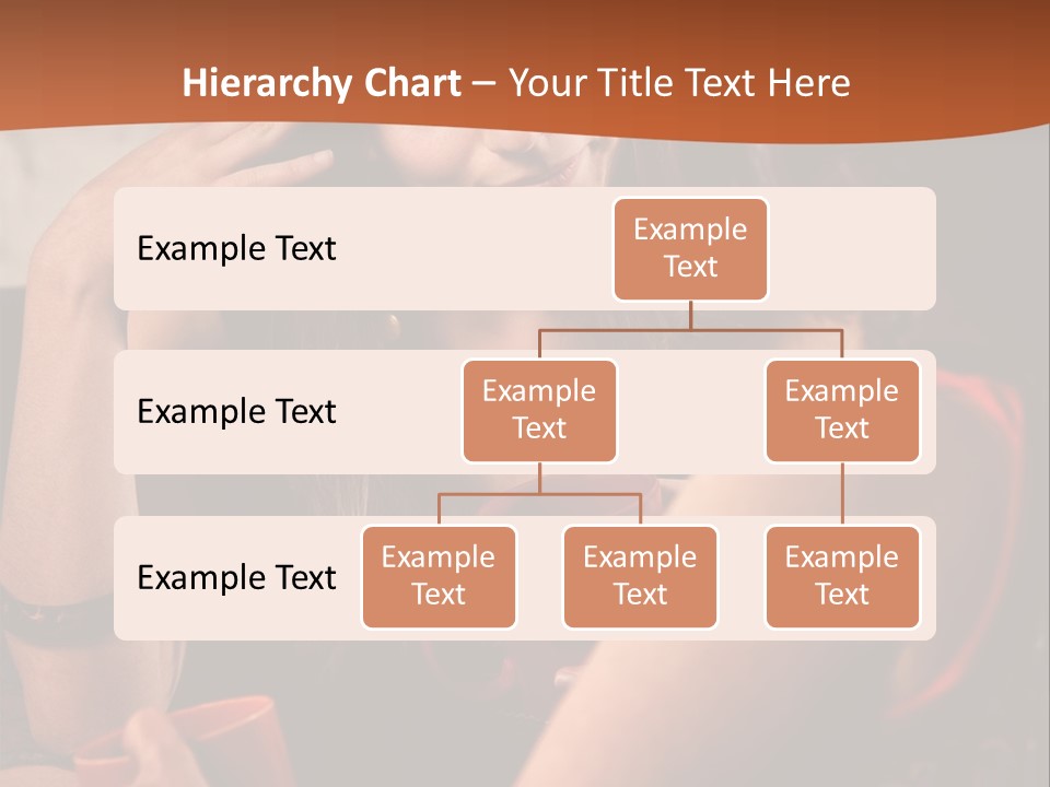 Two Women Sitting At A Table Talking To Each Other PowerPoint Template