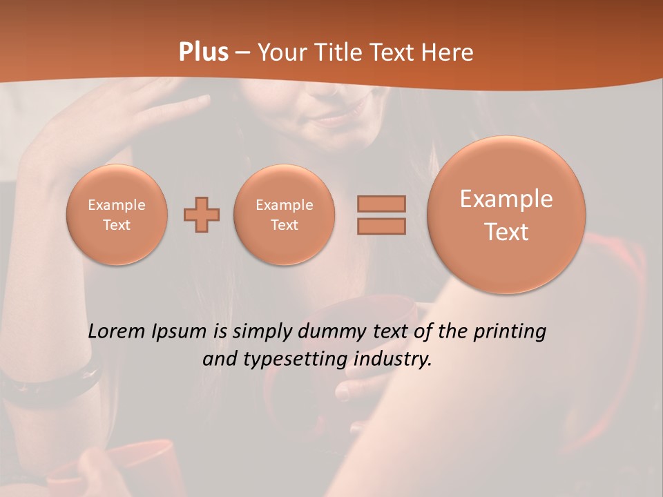 Two Women Sitting At A Table Talking To Each Other PowerPoint Template
