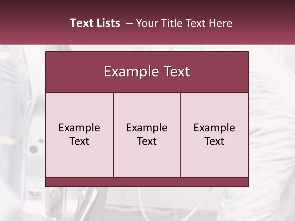 A Man In White Coveralls Spraying A Machine PowerPoint Template