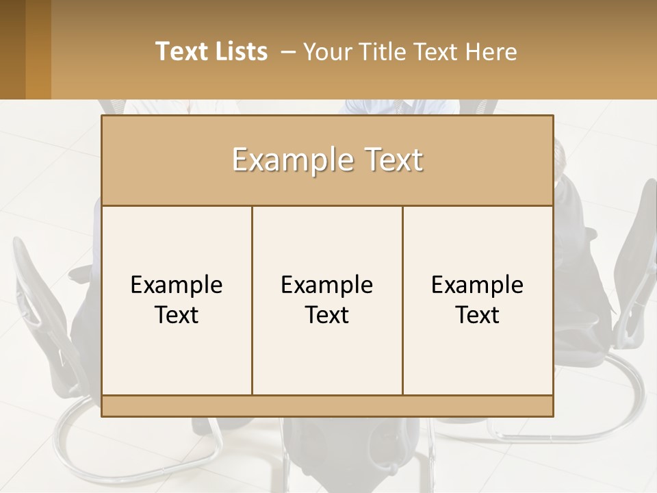 A Group Of People Sitting Around A Table With Laptops PowerPoint Template