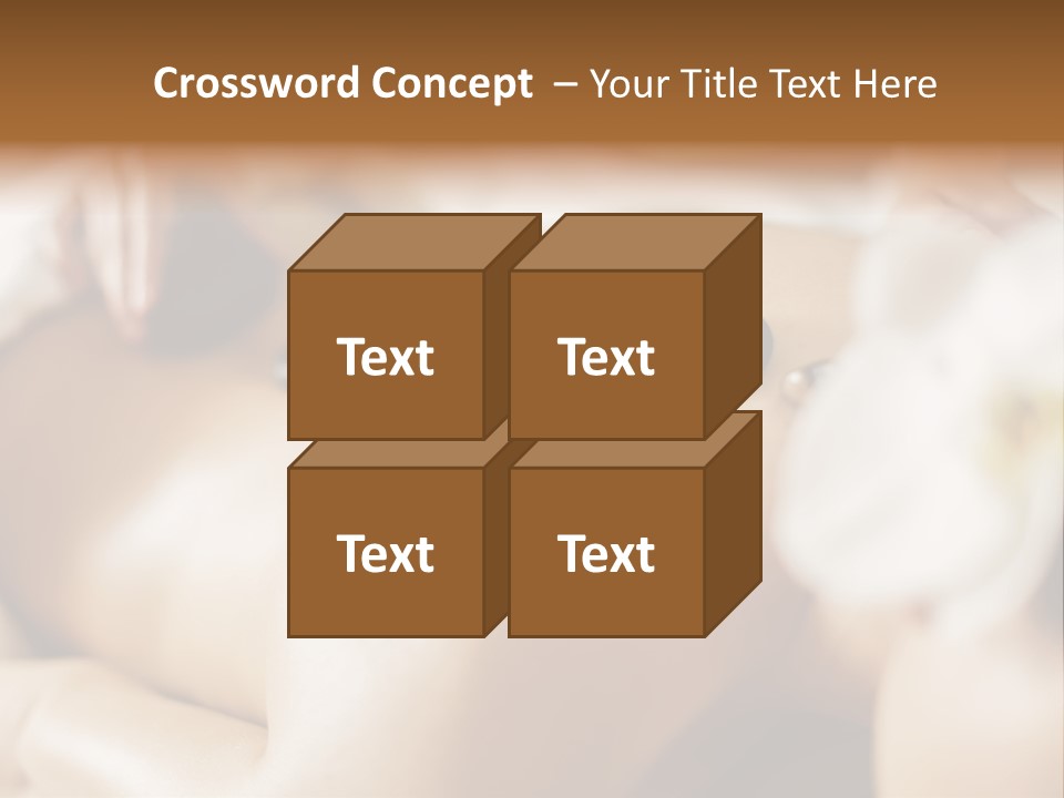 A Woman Getting A Back Massage At A Spa PowerPoint Template