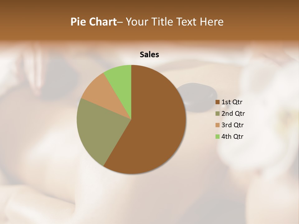 A Woman Getting A Back Massage At A Spa PowerPoint Template