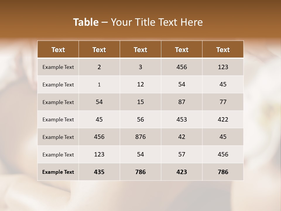 A Woman Getting A Back Massage At A Spa PowerPoint Template