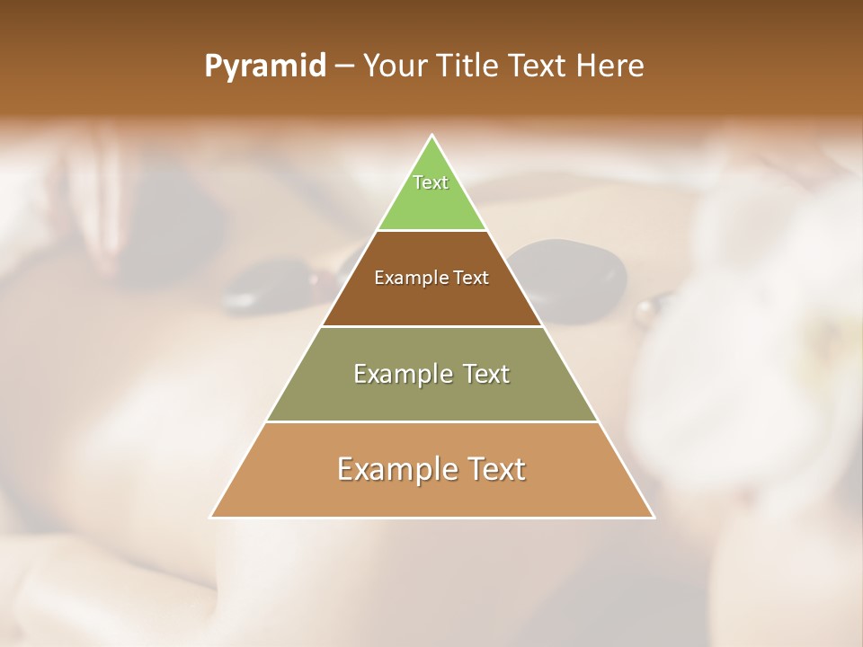 A Woman Getting A Back Massage At A Spa PowerPoint Template