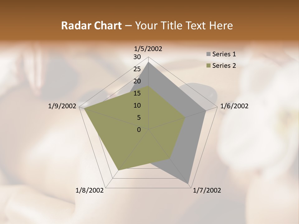 A Woman Getting A Back Massage At A Spa PowerPoint Template