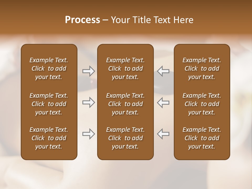 A Woman Getting A Back Massage At A Spa PowerPoint Template