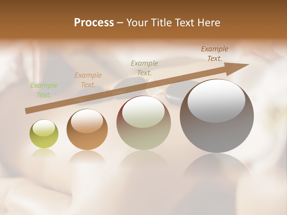 A Woman Getting A Back Massage At A Spa PowerPoint Template