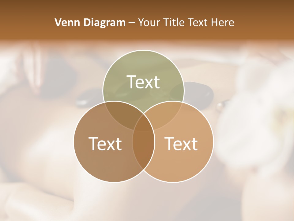 A Woman Getting A Back Massage At A Spa PowerPoint Template