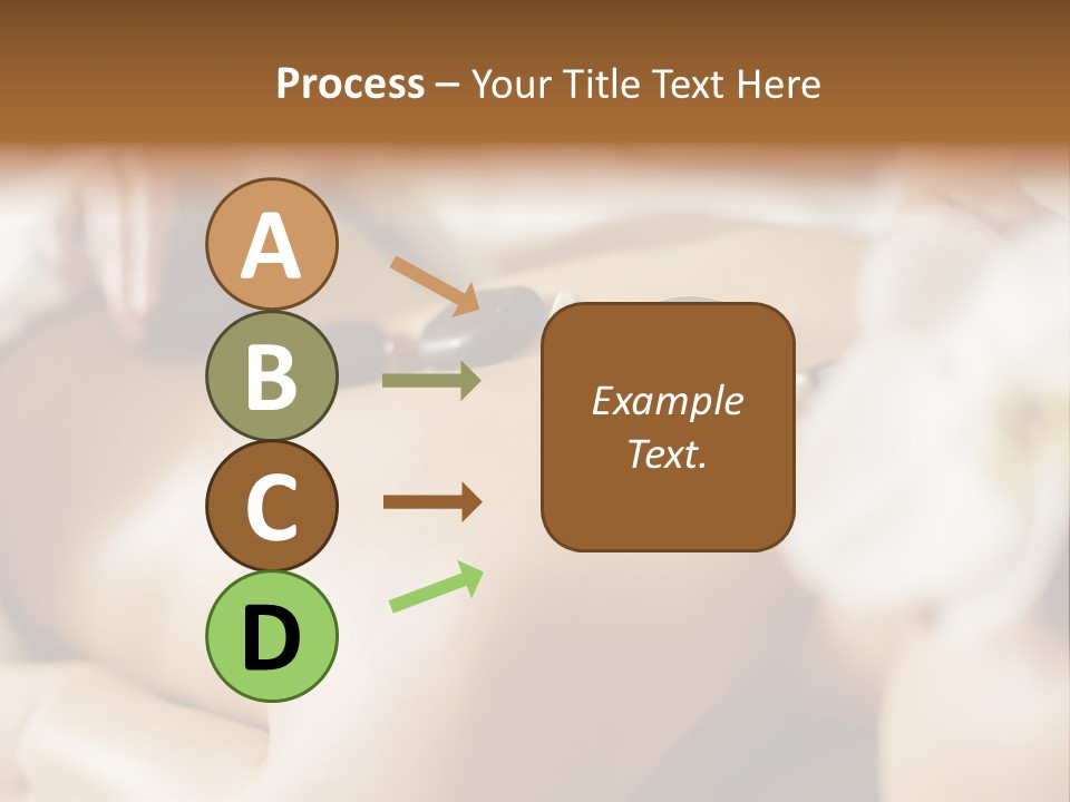 A Woman Getting A Back Massage At A Spa PowerPoint Template