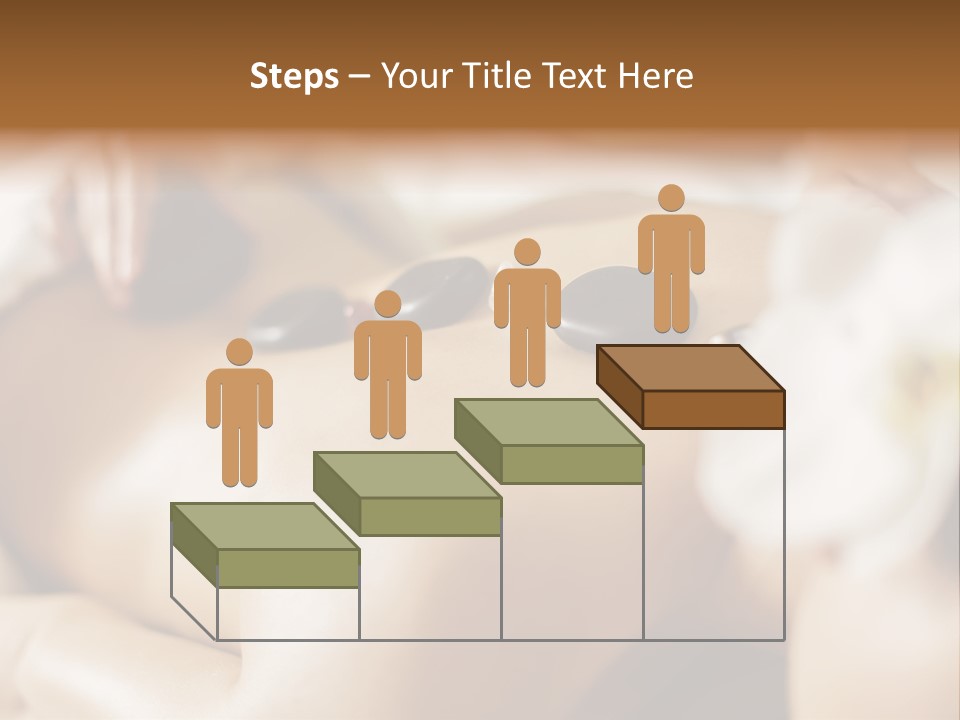 A Woman Getting A Back Massage At A Spa PowerPoint Template