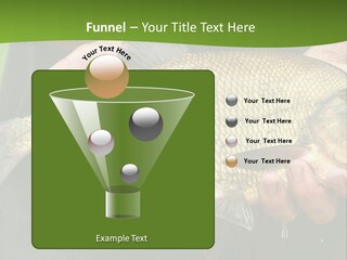 A Person Holding A Fish In Their Hands PowerPoint Template