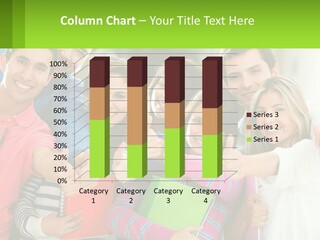 A Group Of Young People Giving Thumbs Up PowerPoint Template