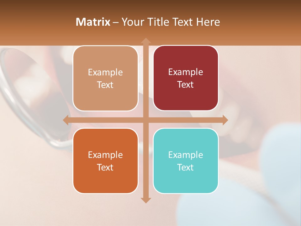 A Person With A Toothbrush In Their Mouth PowerPoint Template