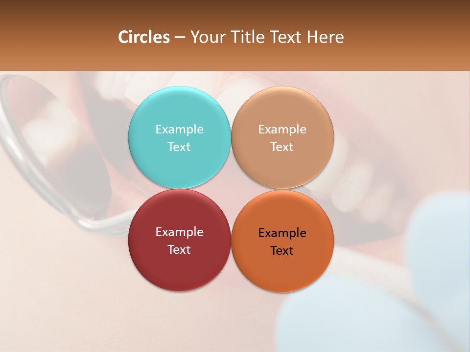 A Person With A Toothbrush In Their Mouth PowerPoint Template