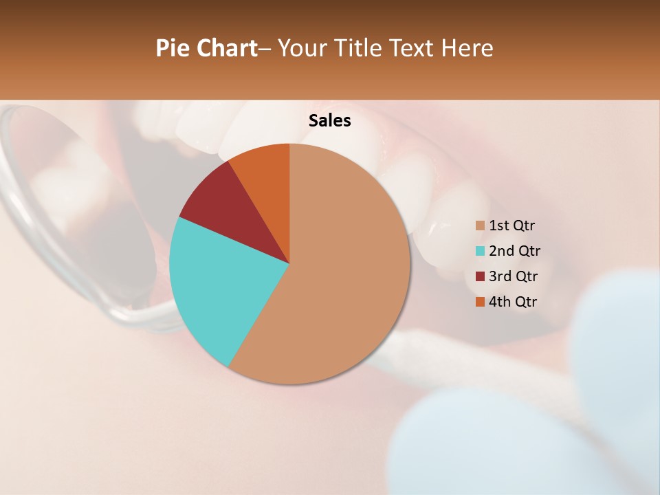 A Person With A Toothbrush In Their Mouth PowerPoint Template