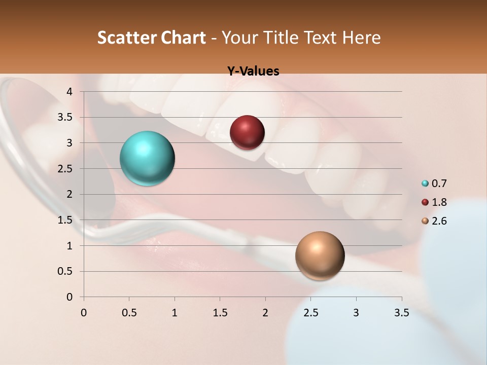 A Person With A Toothbrush In Their Mouth PowerPoint Template