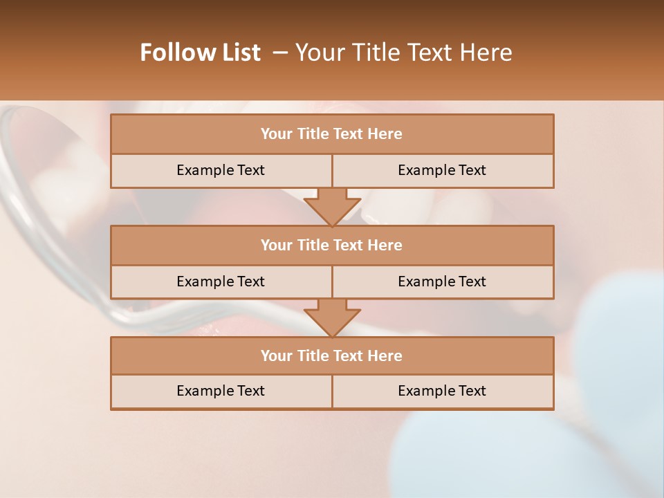 A Person With A Toothbrush In Their Mouth PowerPoint Template