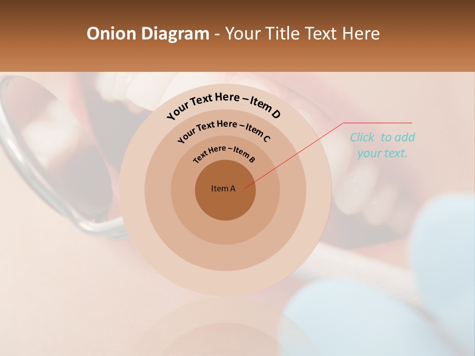 A Person With A Toothbrush In Their Mouth PowerPoint Template