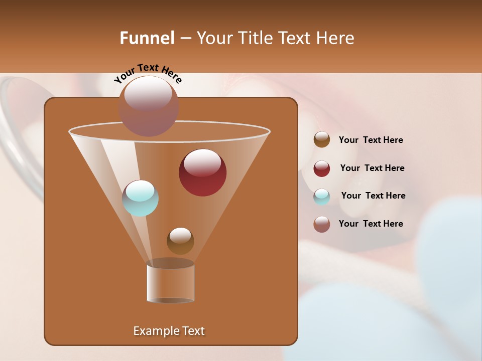 A Person With A Toothbrush In Their Mouth PowerPoint Template