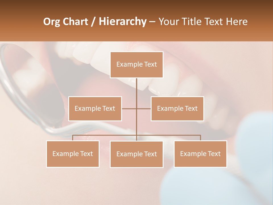 A Person With A Toothbrush In Their Mouth PowerPoint Template