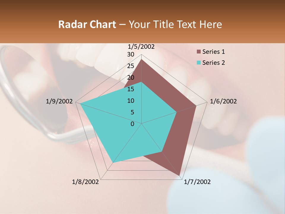 A Person With A Toothbrush In Their Mouth PowerPoint Template