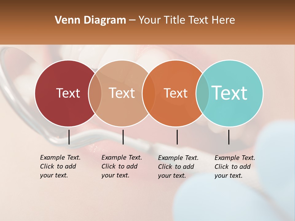A Person With A Toothbrush In Their Mouth PowerPoint Template