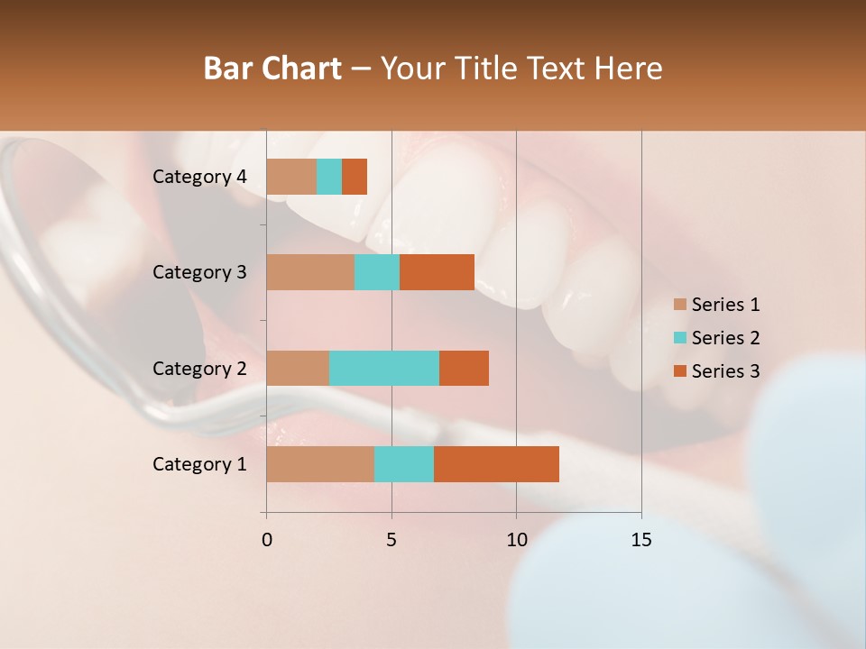 A Person With A Toothbrush In Their Mouth PowerPoint Template