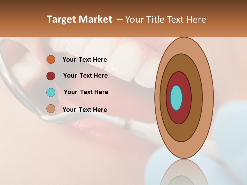 A Person With A Toothbrush In Their Mouth PowerPoint Template