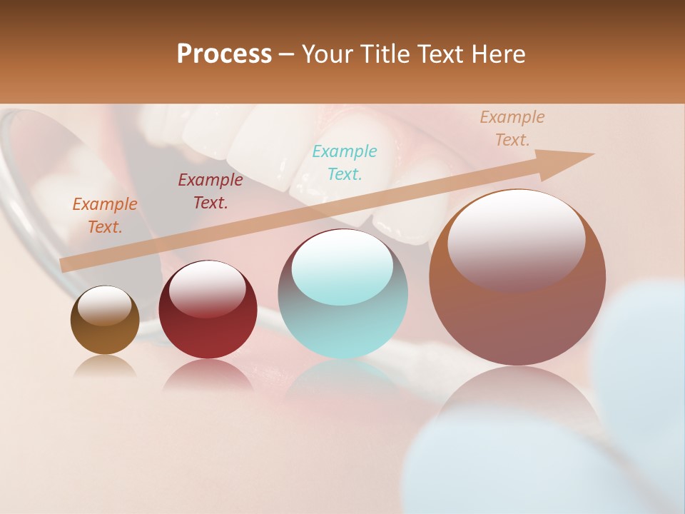 A Person With A Toothbrush In Their Mouth PowerPoint Template