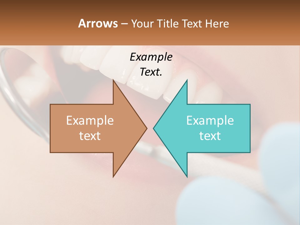 A Person With A Toothbrush In Their Mouth PowerPoint Template