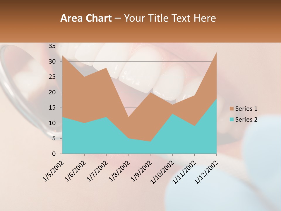 A Person With A Toothbrush In Their Mouth PowerPoint Template
