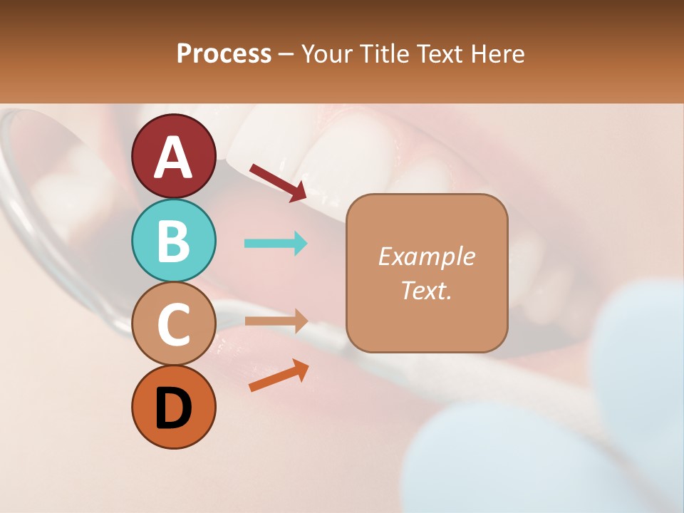A Person With A Toothbrush In Their Mouth PowerPoint Template