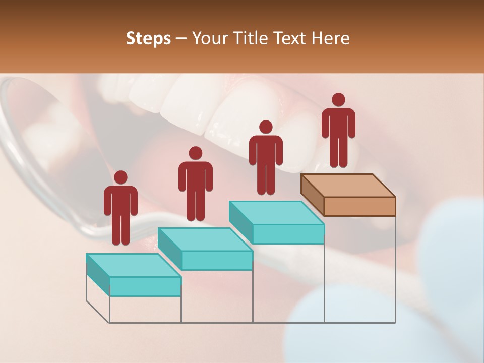 A Person With A Toothbrush In Their Mouth PowerPoint Template