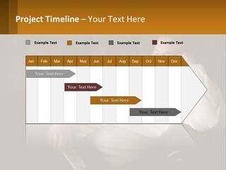 A Man Sitting On A Couch With A Tie On PowerPoint Template