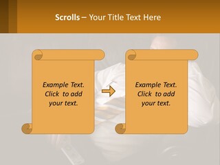 A Man Sitting On A Couch With A Tie On PowerPoint Template