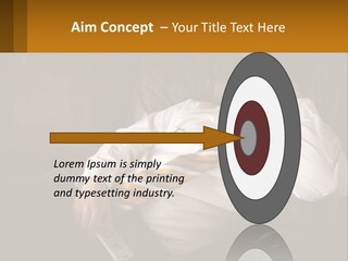 A Man Sitting On A Couch With A Tie On PowerPoint Template
